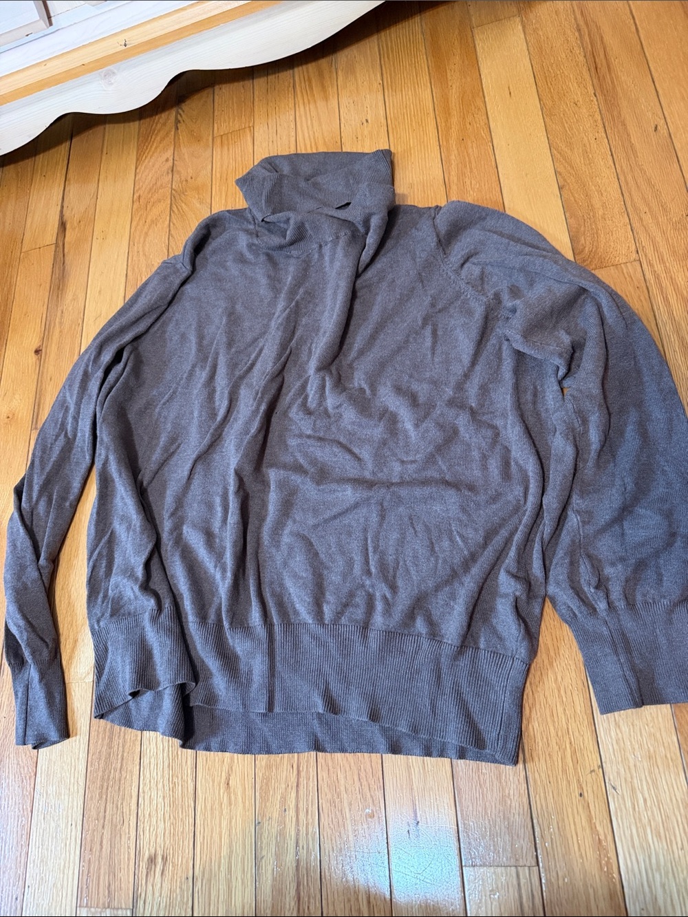 H&M Brown Women's Turtleneck Sweater